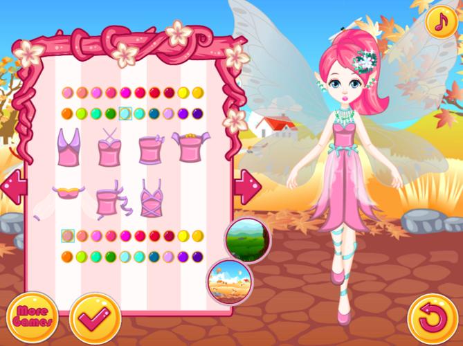 Fairy Dress Up - Girls Games应用截图第2张