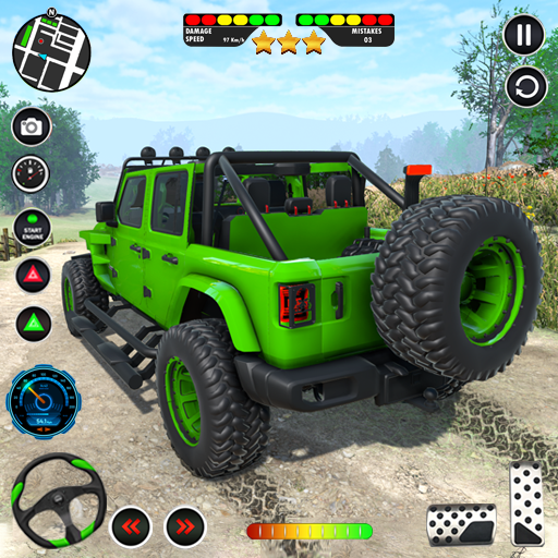 US Offroad Fury Car Driving 3D