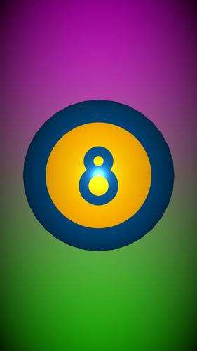 Magic 8 Ball Live Wallpaper 3D應用截圖第2張