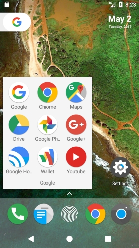 N+ Launcher Pro – Nougat 7.0 Tangkapan skrin 3
