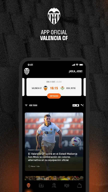 Valencia CF - Official App应用截图第1张