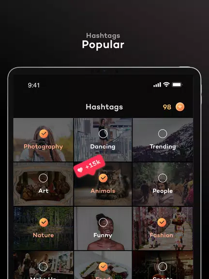 TikPlus for social profiles, likes and fans Schermafbeelding 4