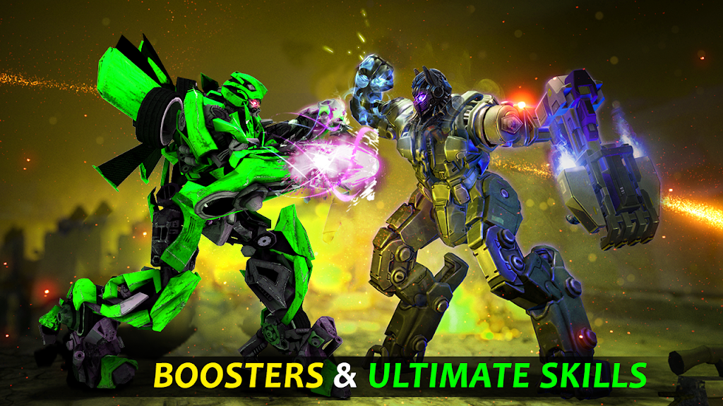 Futuristic Robot City Fighting 3D Game Скриншот 2