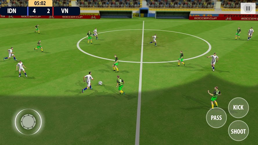 Soccer Hero: Football Game Captura de pantalla 2