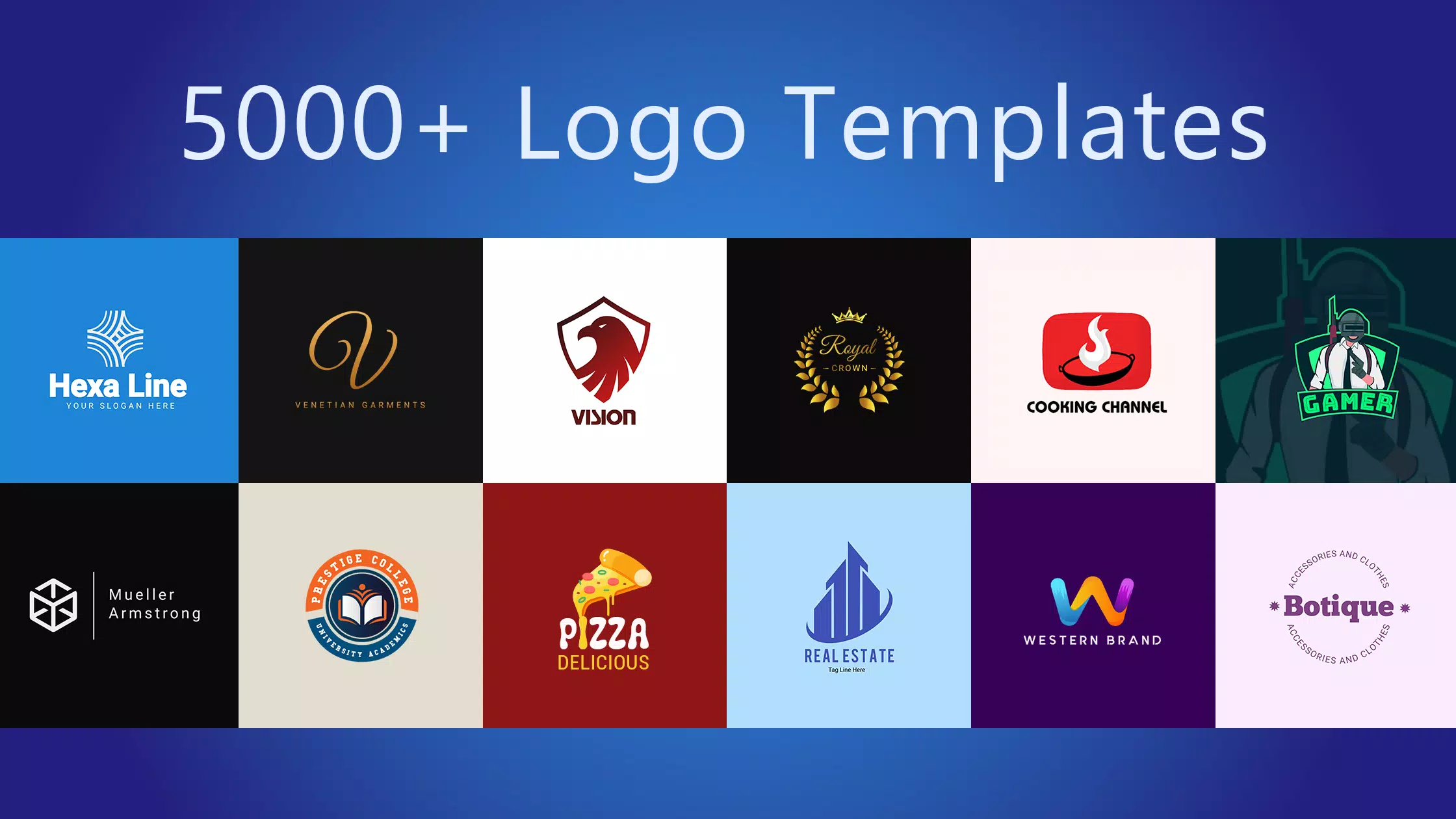 Logo maker Design Logo creator स्क्रीनशॉट 1