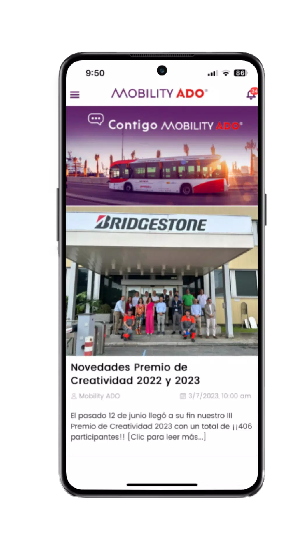 MobilityADO ConectADOs 2.0 Schermafbeelding 2