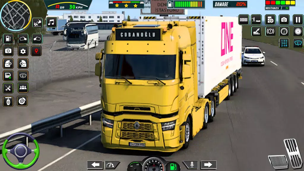 Real City Cargo Truck Driving Screenshot 3
