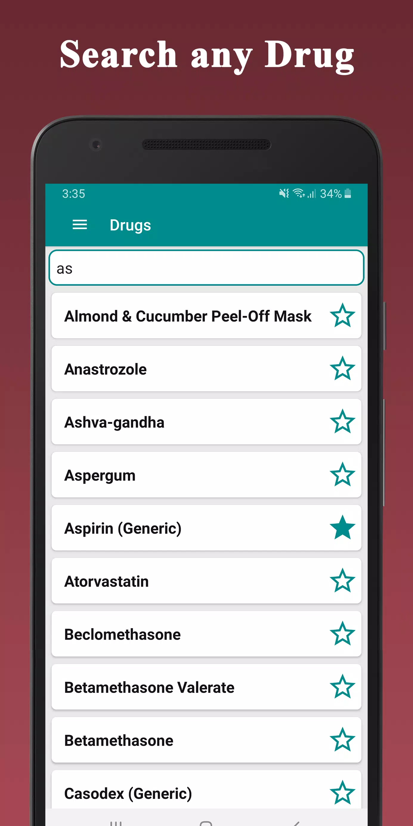 Medical Drugs Dictionary Guide Screenshot 2