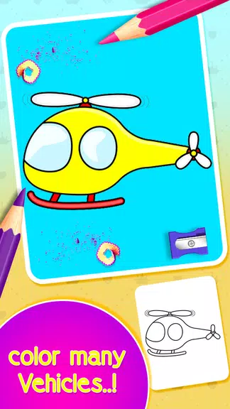 Drawing and Coloring Games Ekran Görüntüsü 4