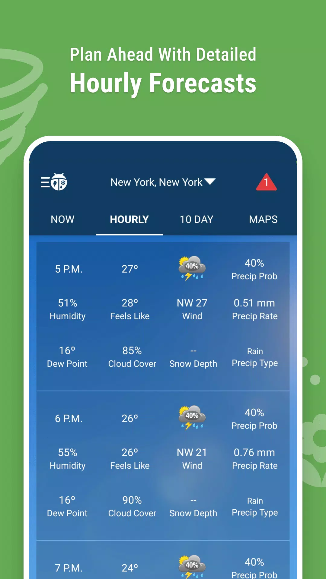 Schermata Weather Radar by WeatherBug 2