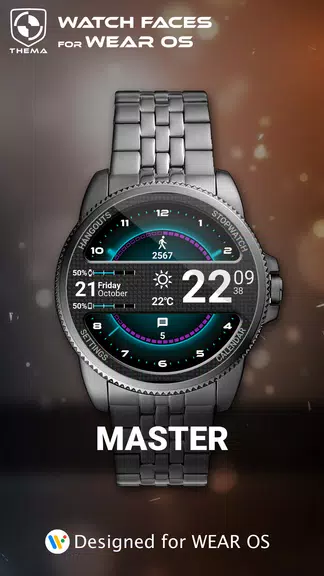 Master Watch Face স্ক্রিনশট 1