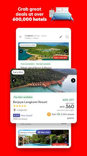 AirAsia MOVE: Flights & Hotels স্ক্রিনশট 2