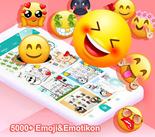 Kika Keyboard-AI Emojis、Themes Zrzut ekranu 1