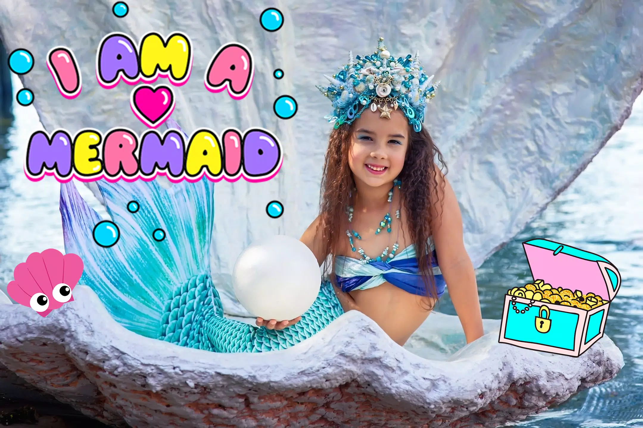 Mermaid Magic Photo Editor Zrzut ekranu 1