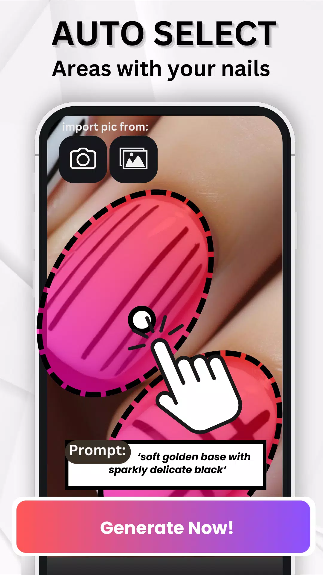 Try Nails-AI Fake Nail Designs Schermafbeelding 3