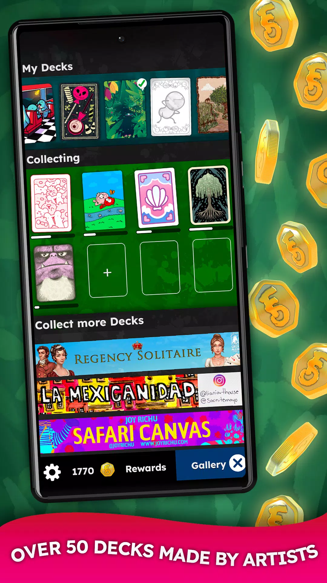 FLICK SOLITAIRE - Cozy Cards Скриншот 4