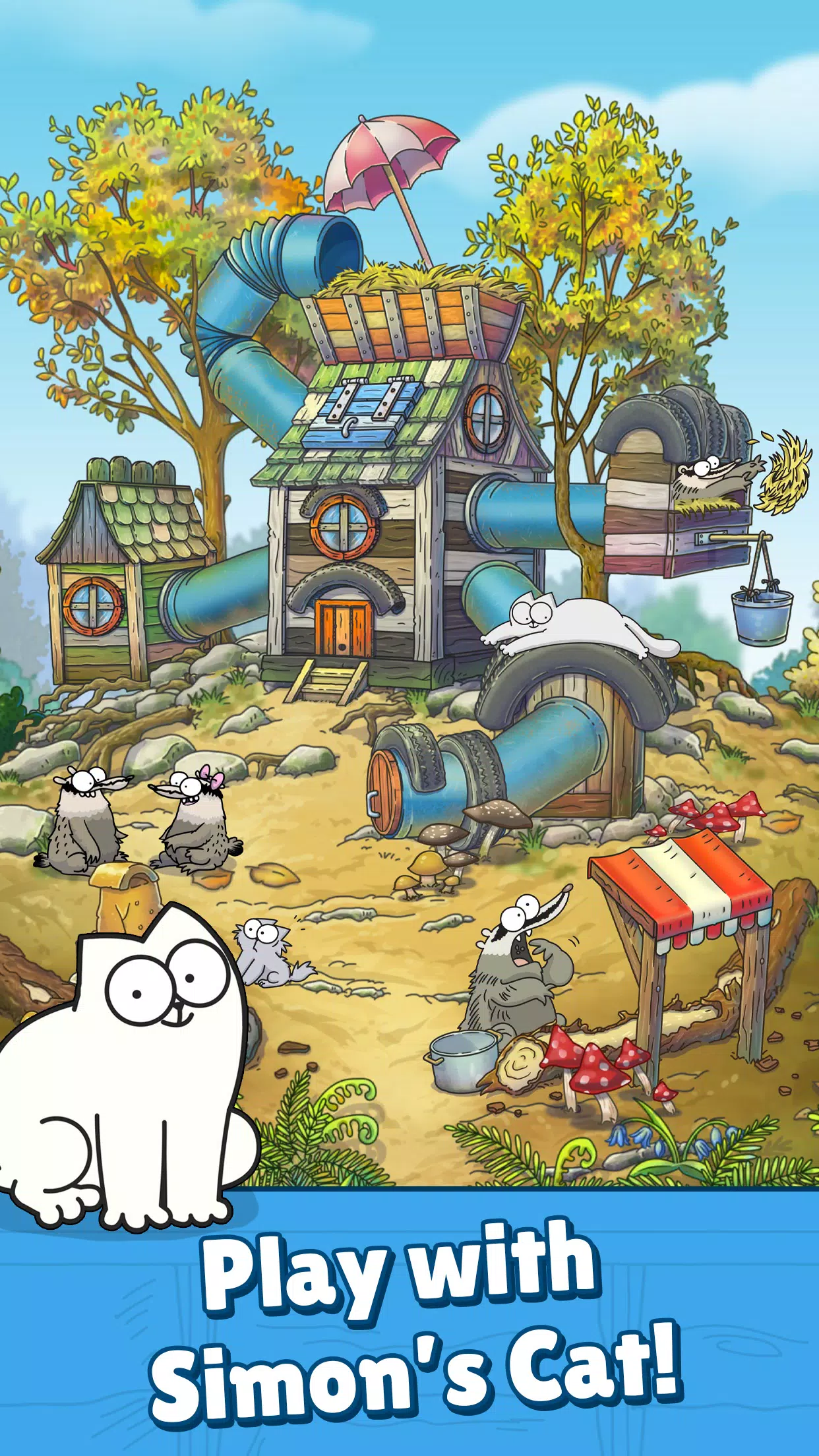 Simon's Cat Match! Screenshot 1