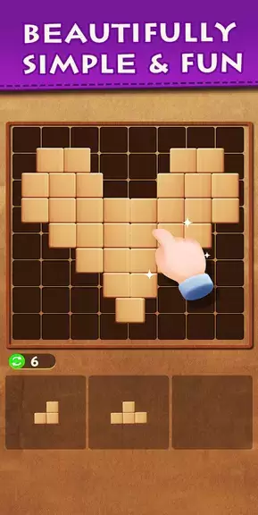 Wood Block Puzzle Classic Game স্ক্রিনশট 4