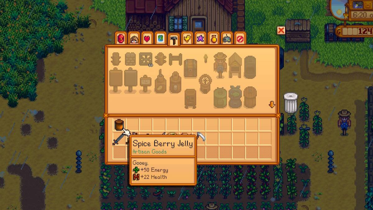 Làm thế nào để làm thạch spice berry ở Thung lũng Stardew