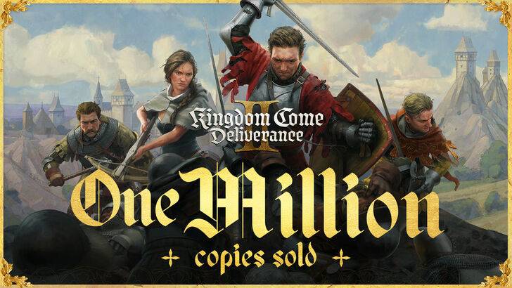 왕국 Come : Deliverance 2는 24 시간 만에 백만 장을 판매합니다.