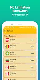 Brazil VPN: Unlimited & Secure Tangkapan skrin 4