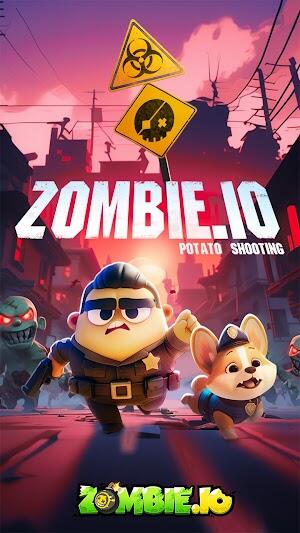 zombie io potato shooting mod apk