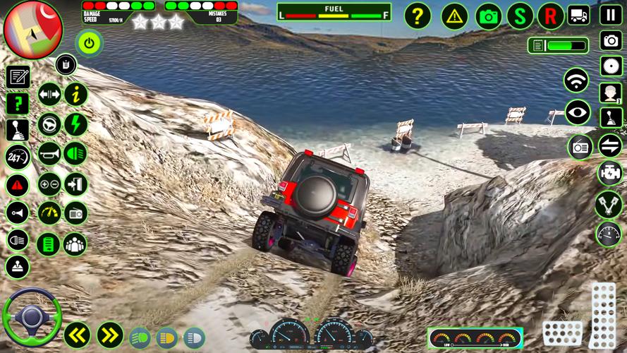 Offroad Jeep Driving Sim 3D Скриншот 1