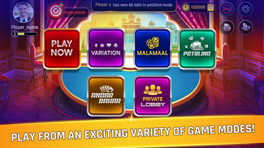 Teen Patti Malamaal Captura de tela 3