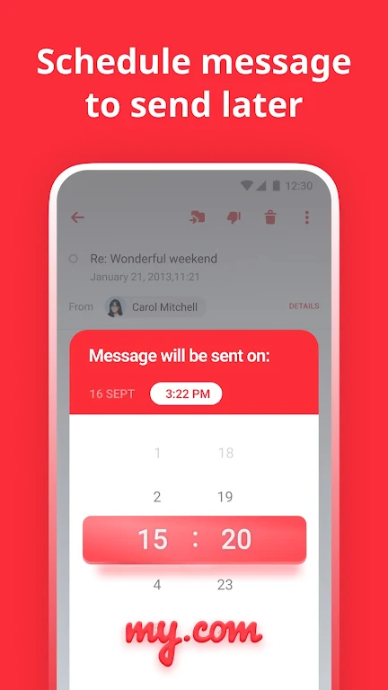 myMail স্ক্রিনশট 2