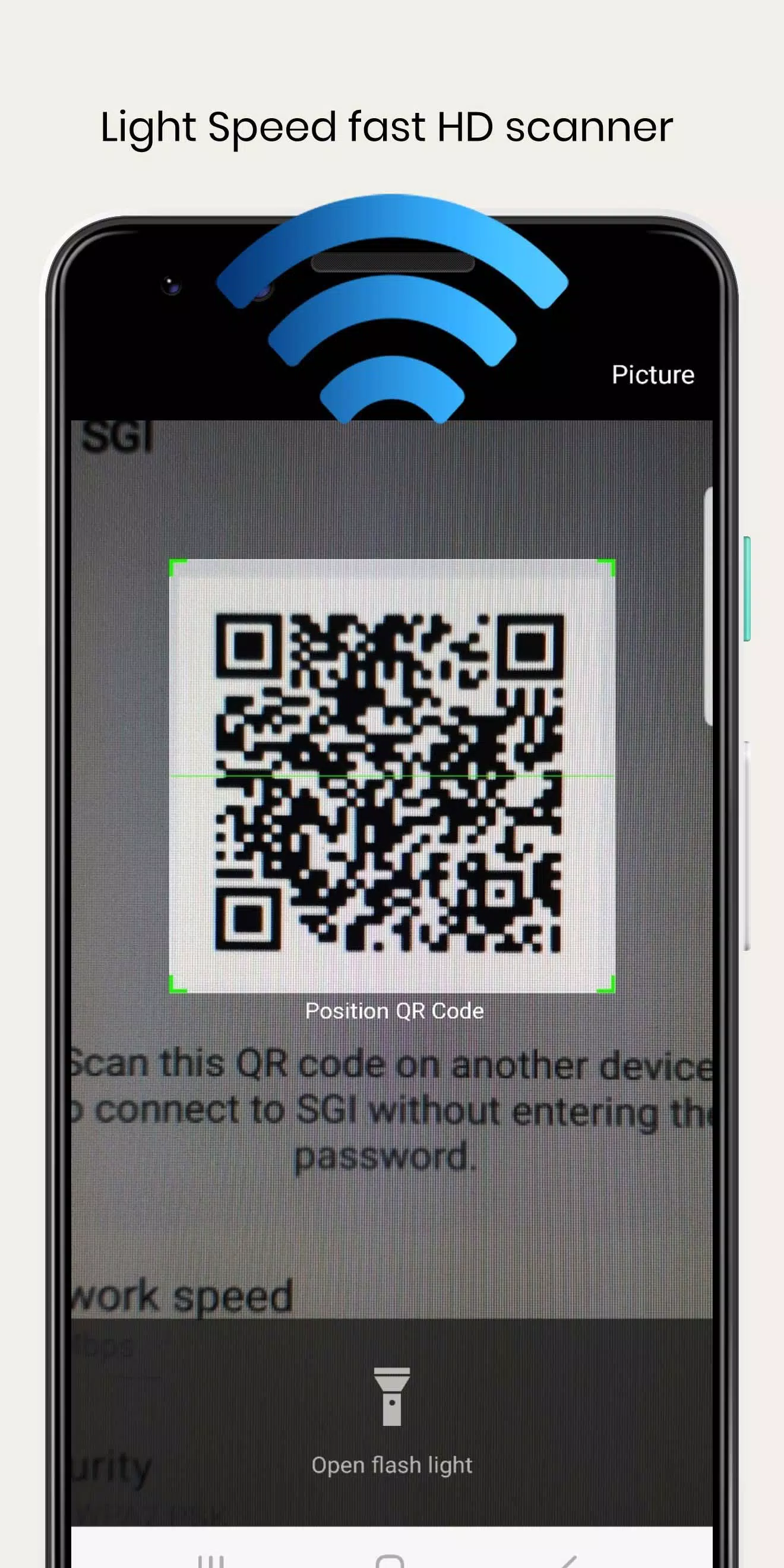 WiFi QrCode Password scanner 스크린샷 2