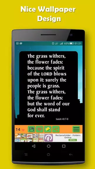 Daily Bible Verses - Wallpaper Ảnh chụp màn hình 1