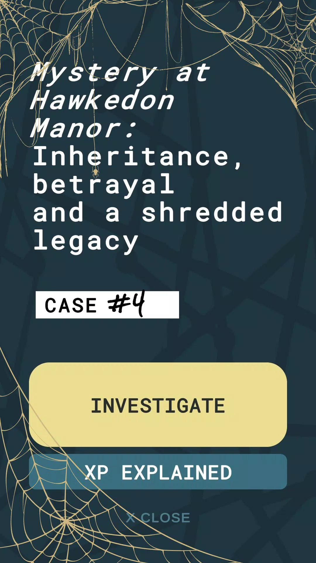 Whodunit? Murder Mystery Games Captura de tela 3