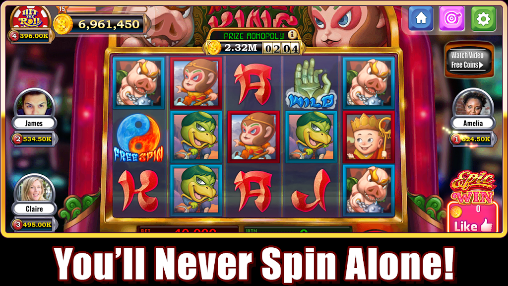 Social Vegas Slots - Real Free Slots Tangkapan skrin 4