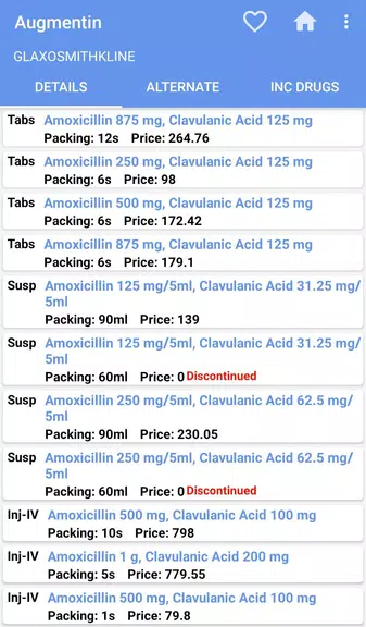 Drug Information Store Capture d'écran 3