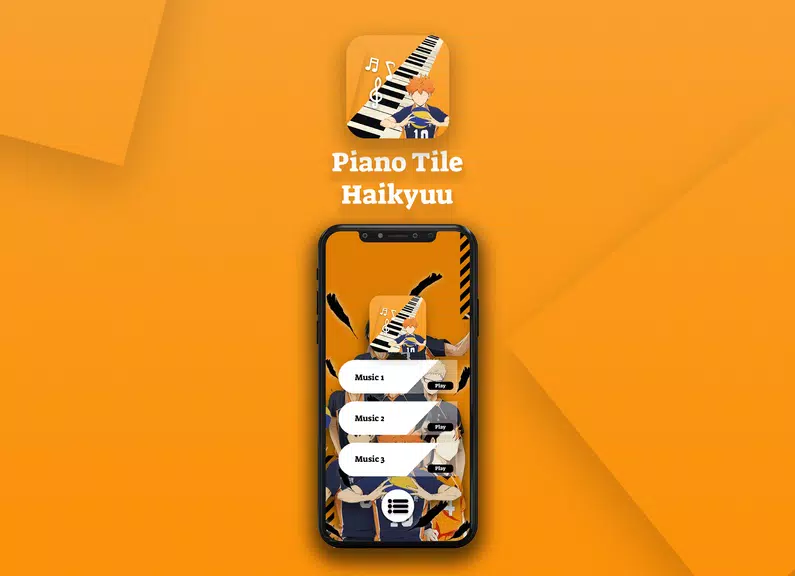 Game Haikyuu Piano Tiles Zrzut ekranu 2