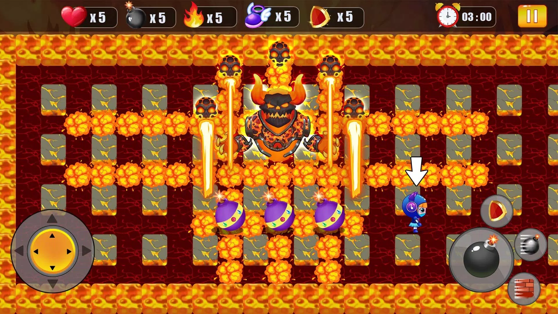 Bomber Battle : Bomb Man Arena Tangkapan skrin 4