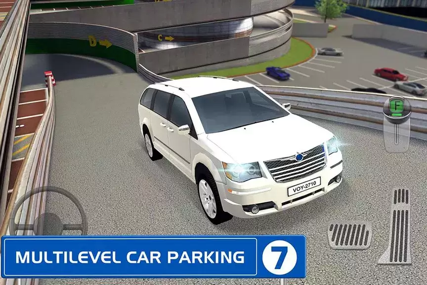 Multi Level 7 Car Parking Sim Capture d'écran 1