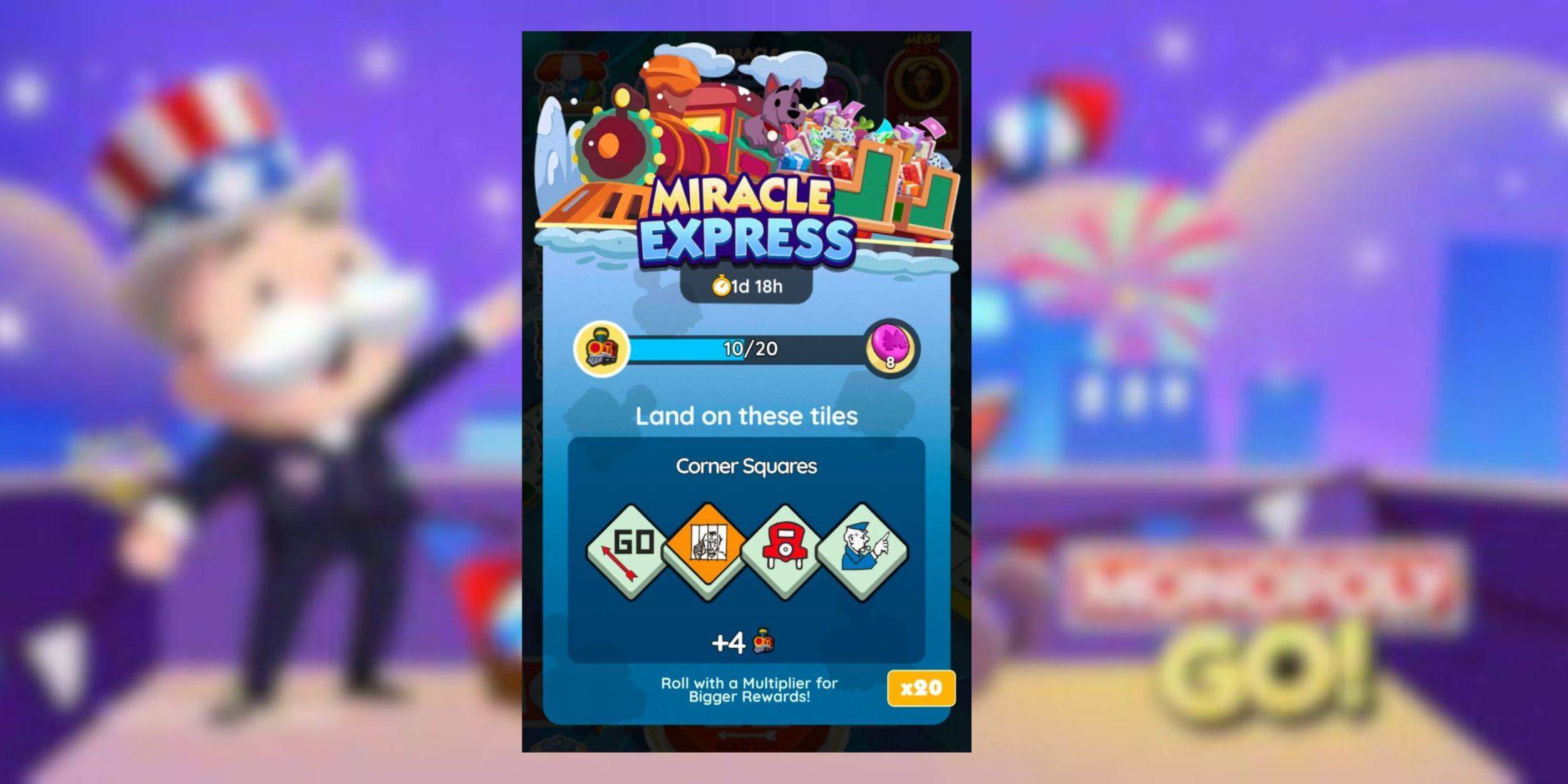 Monopoly Go: Miracle Express Rewards and Jalstones