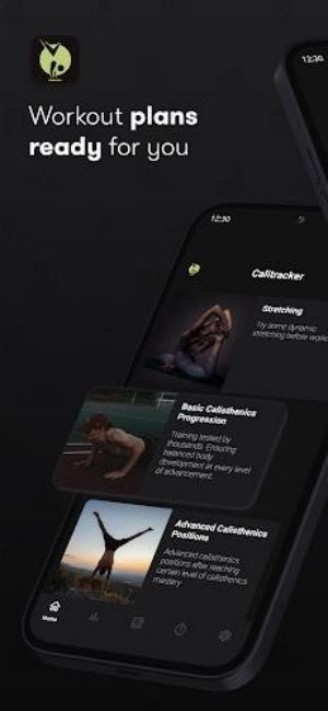 Calisthenics Workout Planner Capture d'écran 1