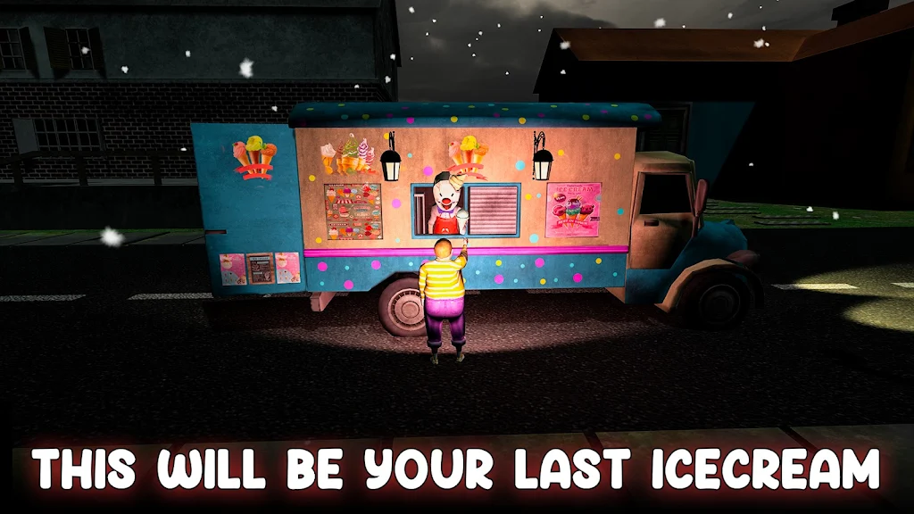 Ice Cream Man: Horror Scream Captura de pantalla 1