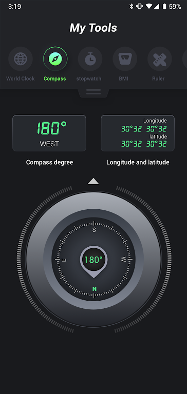 My Tool - Compass, Timer & VPN Captura de tela 3