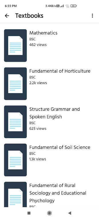 BSc Agriculture Notes and Book Captura de pantalla 1