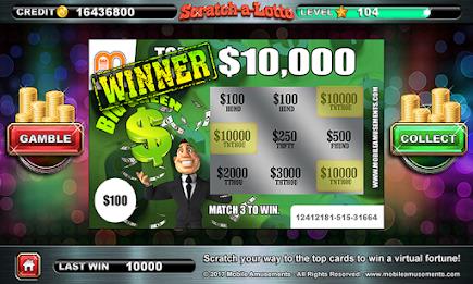 Scratch-a-Lotto Scratch Cards Captura de pantalla 1