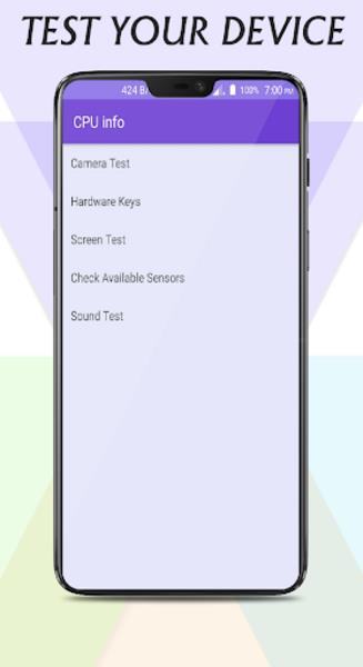 CPU-Z : Device & System info for Android™ Ekran Görüntüsü 3