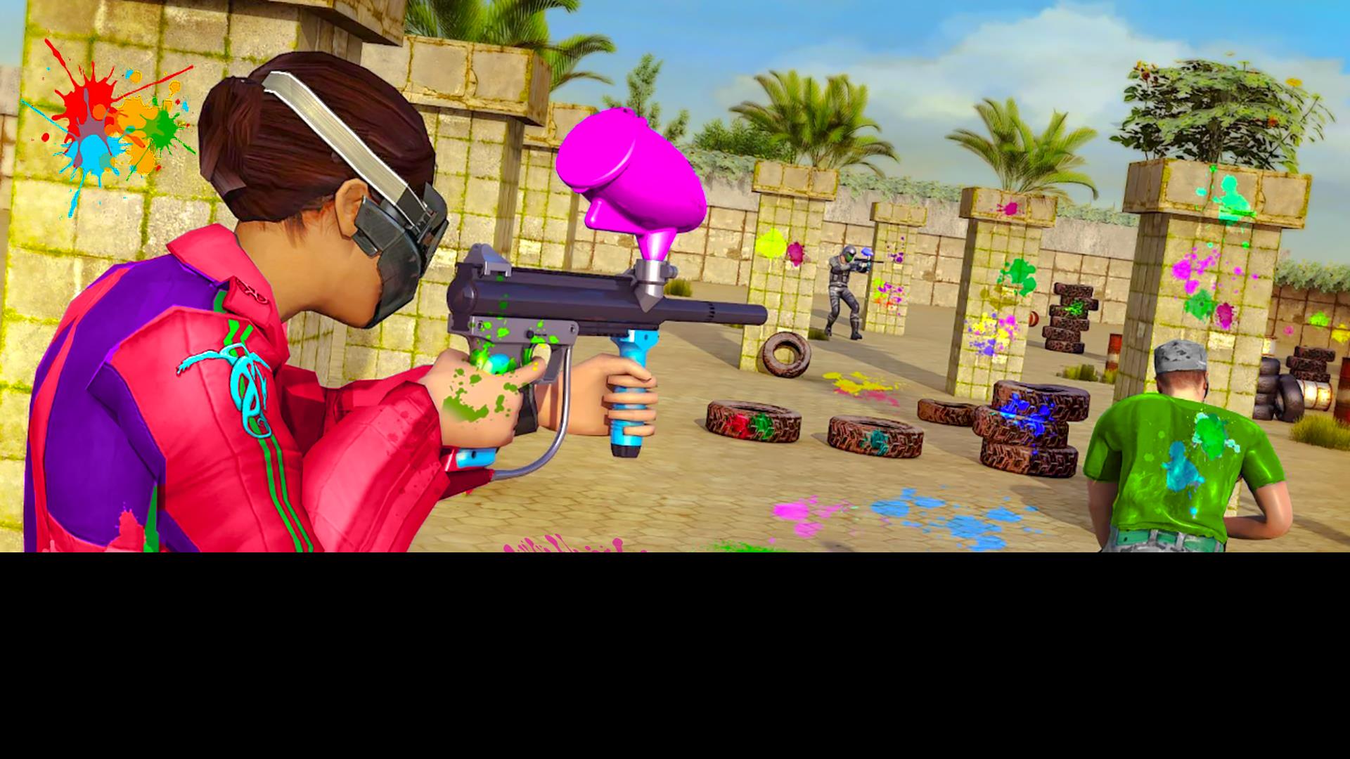 Paintball Shooting Game:3D War Zrzut ekranu 2