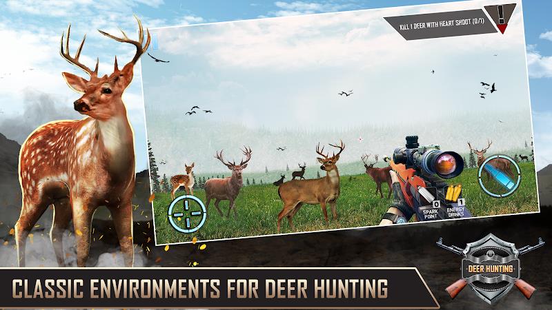 Deer Hunting Simulator Games Capture d'écran 3