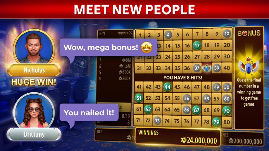Vegas Keno by Pokerist Screenshot 4