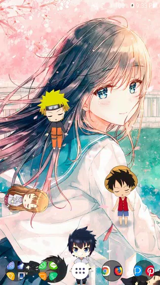 Lively Anime Live Wallpaper Ekran Görüntüsü 3