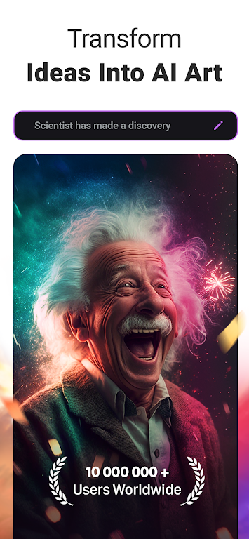 ImageAI - AI Art Generator Capture d'écran 1