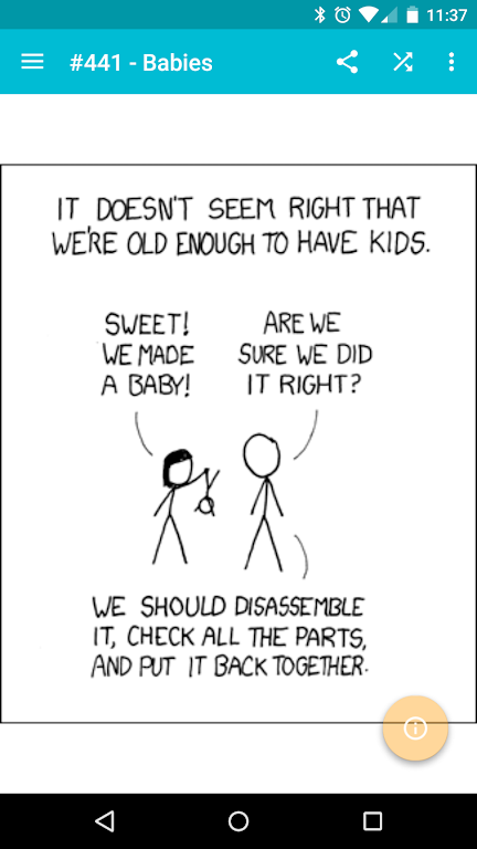 ViewXkcd Captura de pantalla 3